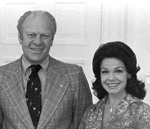 President Ford with Annette Funicello