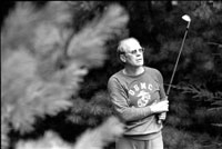 Golfing on a Labor Day week-end trip to Camp David. Thurmont, Maryland.  September 2, 1974.  