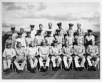 Gunnery Officers on board the USS Monterey