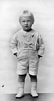 Gerald R. Ford as a young boy