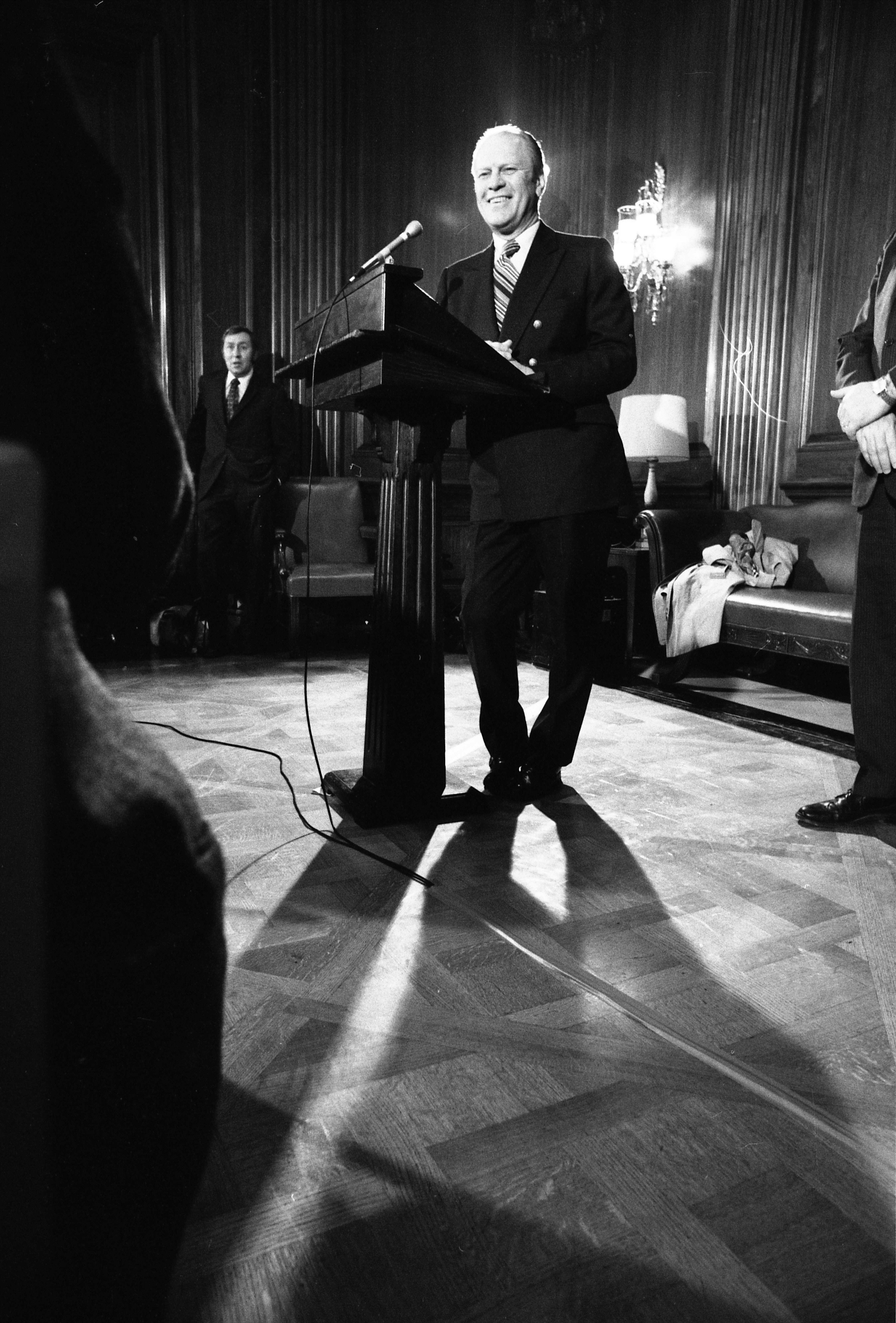 Gerald R. Ford's first press conference. 12/20/1973.
