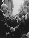 Khrushchev and Kennedy Shaking Hands, 06/03/1961 - 06/04/1961 