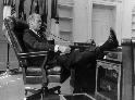 President Ford in the Oval Office