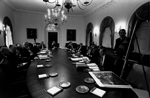 President Ford meets with his National Security Council