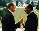 President Ford meeting with Egyptian President Anwar Sadat