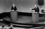 President Ford and Jimmy Carter in a debate