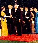 President Ford introduces Cary Grant to Queen Elizabeth II 