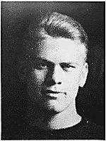 H0016-3. Gerald R. Ford, Jr. in football jersey. 1932. 