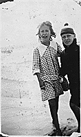 H0024-1. Gerald R. Ford, Jr. with his cousin Adele James. 1920.