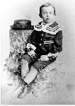 H0067-11. William Stephenson Bloomer as a child, ca. age 5. 1887. 