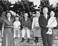 The Ford family. 1958