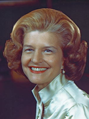 Portrait of First Lady Betty Ford.  