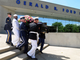 Gerald Ford funeral photo