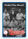 fake baseball card with President Roosevelt