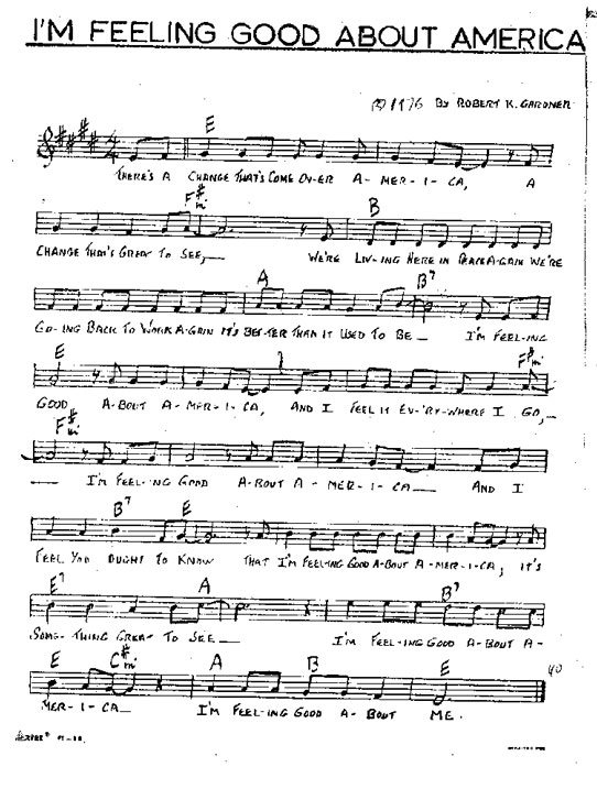 sheet music