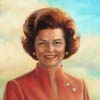 oil painting of Betty Ford