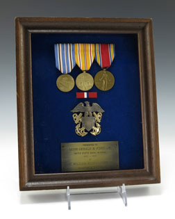 Medals given to Ford