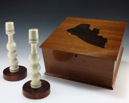 ivory candlesticks from Liberia