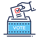 ballot box illustration