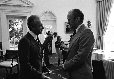 Rabin and President Ford
