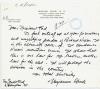 A handwritten letter from Dr. Benjamin Spock to President Ford
