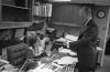 President Gerald R. Ford Looking at Photographs with Photo Editor Sandra Eisert in the White House Photographic Office