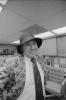 White House photo editor Billie Shaddix poses for the camera while in the White House Photo Office on March 26, 1975.