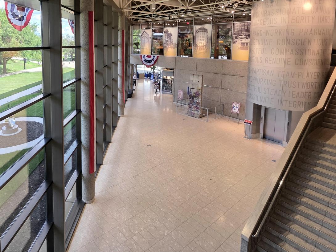 The Lobby as seen from the Balcony